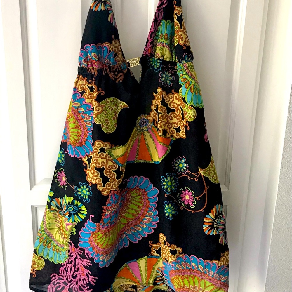 Trina Turk halter coverup